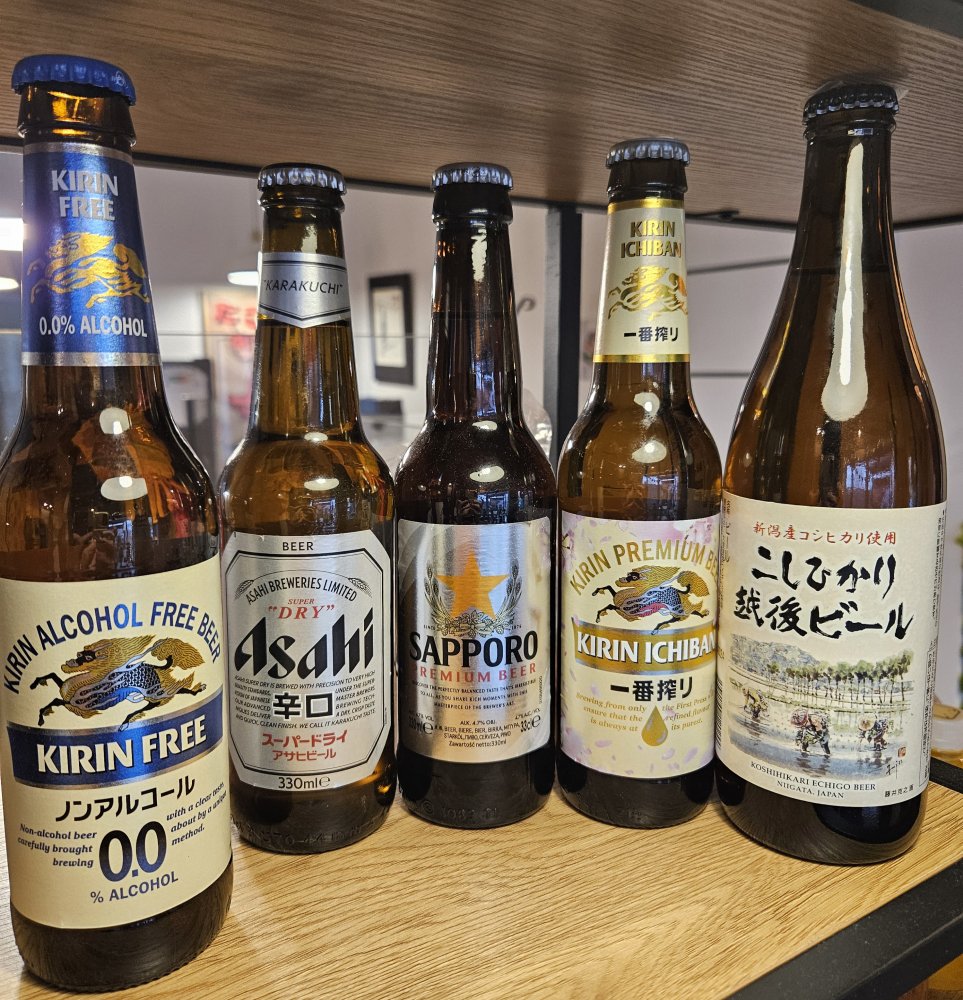 Japońskie piwa jasne